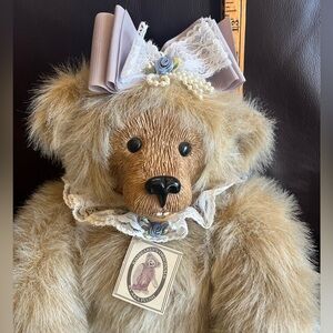 KATIE #19021 Collectible Kimbearly’s Originals 19” Plush Bear